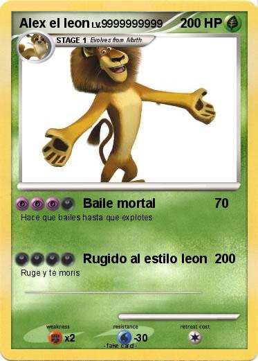 Pokemon Alex el leon