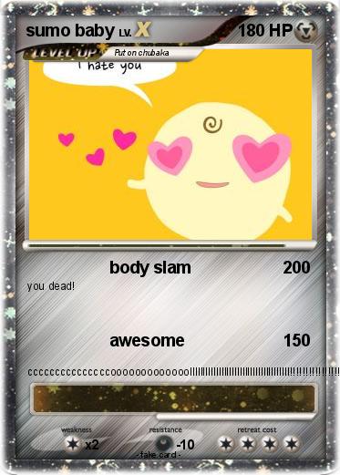 Pokemon sumo baby