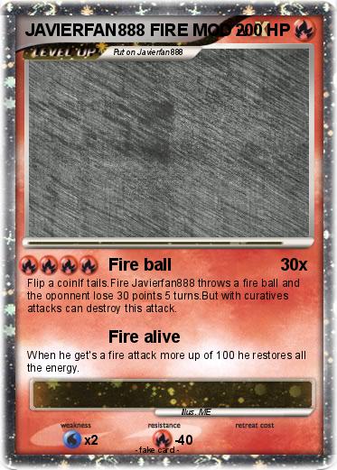 Pokemon JAVIERFAN888 FIRE MOD