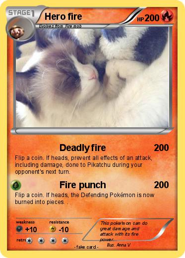 Pokemon Hero fire