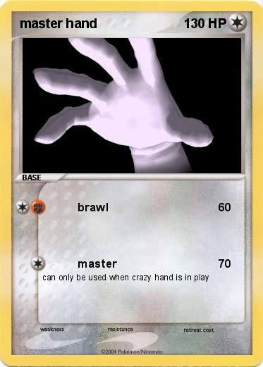 Pokemon master hand