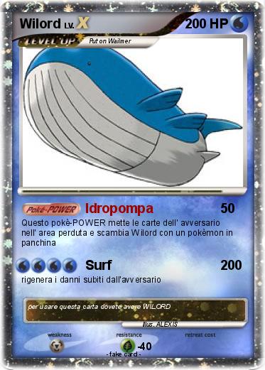 Pokemon Wilord