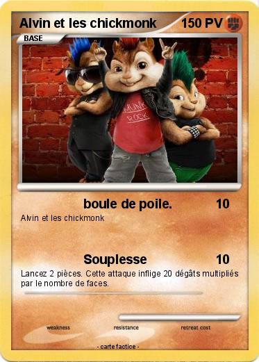 Pokemon Alvin et les chickmonk