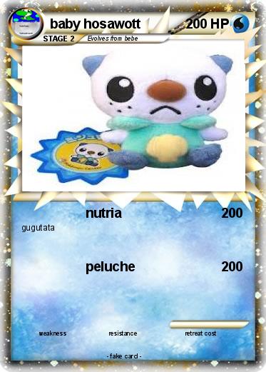 Pokemon baby hosawott