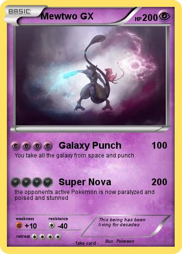 Pokemon Mewtwo GX