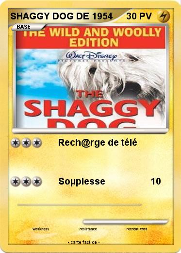 Pokemon SHAGGY DOG DE 1954