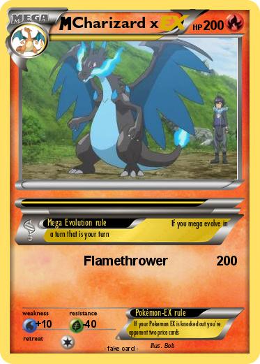 Pokemon Charizard x