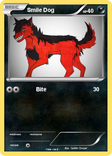 Pokemon Smile Dog