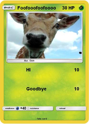 Pokemon Foofooofoofoooo