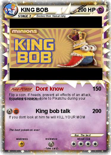 Pokemon KING BOB