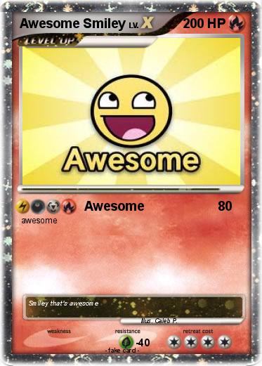 Pokemon Awesome Smiley