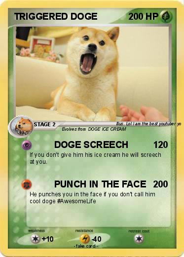 Pokemon TRIGGERED DOGE