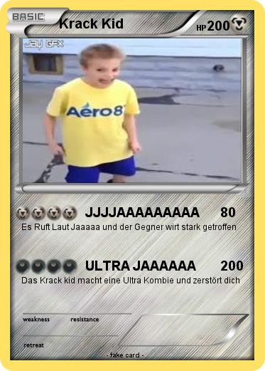 Pokemon Krack Kid