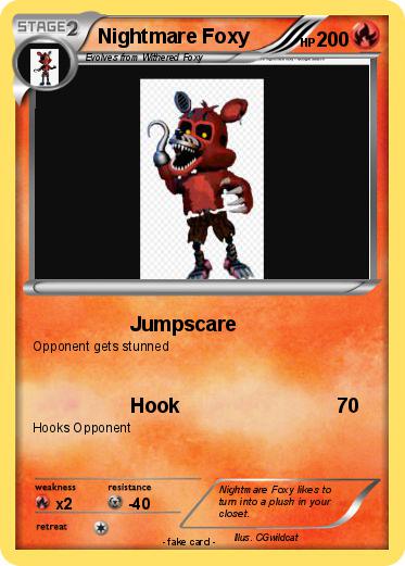 Pokemon Nightmare Foxy