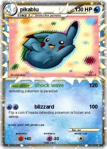 Pokemon pikablu