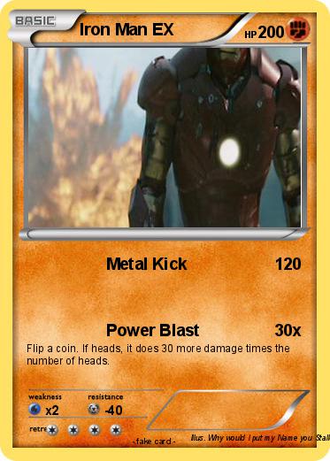 Pokemon Iron Man EX