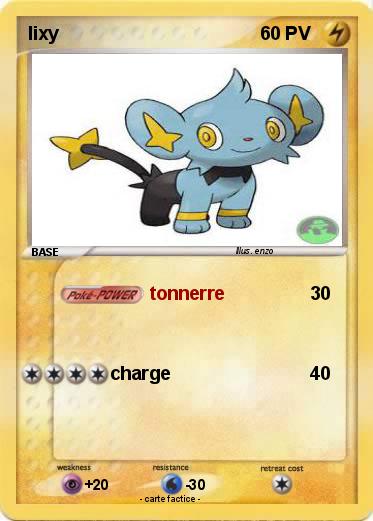 Pokemon lixy