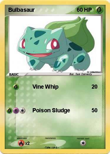 Pokemon Bulbasaur
