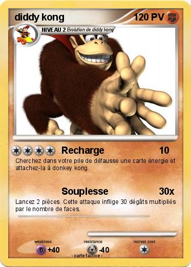 Pokemon diddy kong