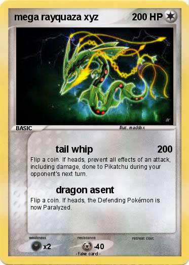 Pokemon mega rayquaza xyz