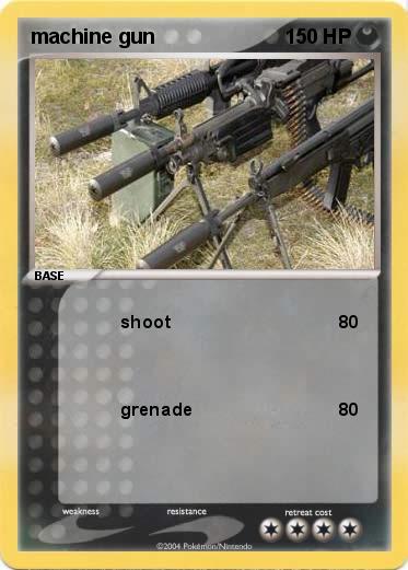 Pokemon machine gun