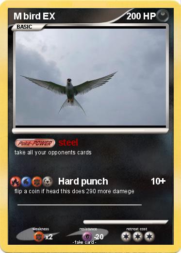Pokemon M bird EX