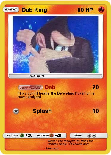 Pokemon Dab King
