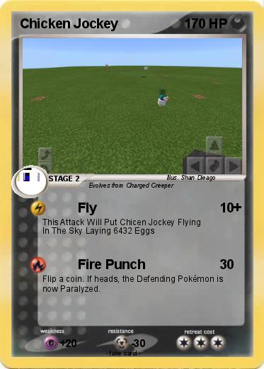 Pokemon Chicken Jockey