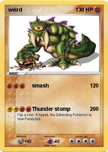 Pokemon weird