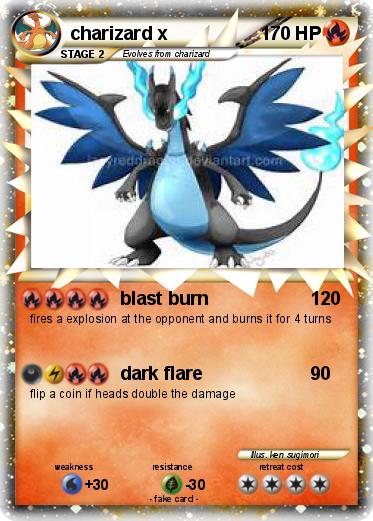Pokemon charizard x