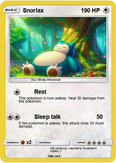 Pokemon Snorlax