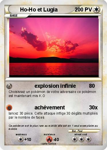 Pokemon Ho-Ho et Lugia