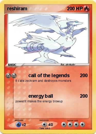 Pokemon reshiram