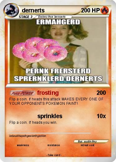 Pokemon dernerts
