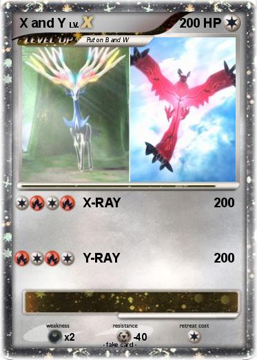 Pokemon X and Y