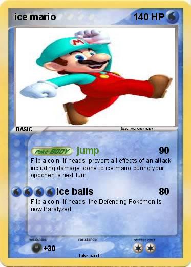 Pokemon ice mario