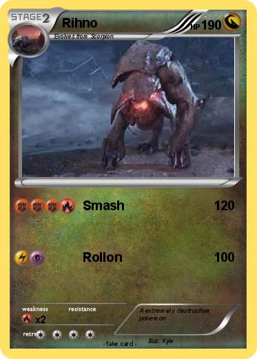 Pokemon Rihno