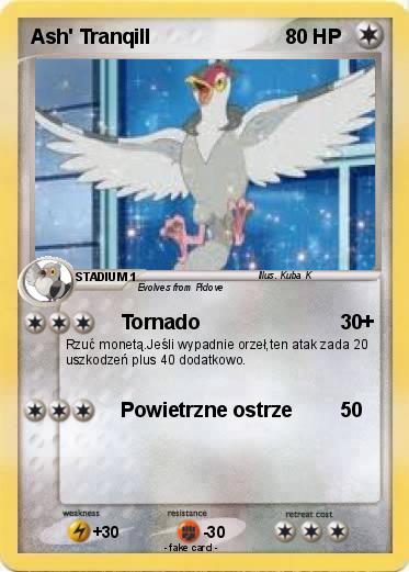 Pokemon Ash' Tranqill