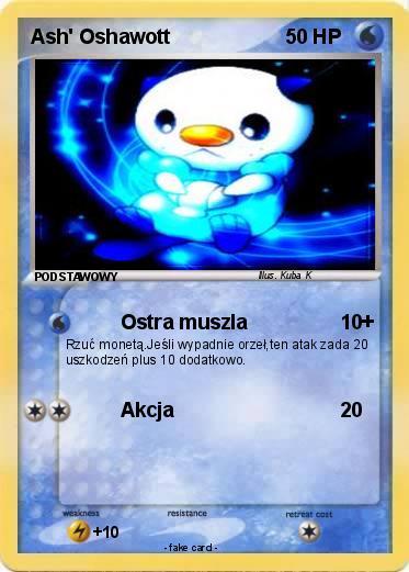 Pokemon Ash' Oshawott