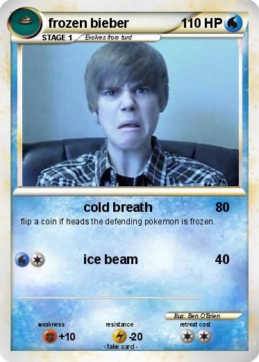 Pokemon frozen bieber