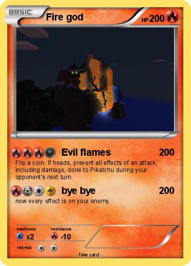 Pokemon Fire god