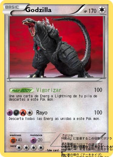Pokemon Godzilla