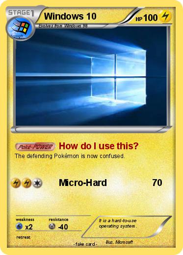 Pokemon Windows 10