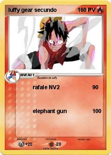 Pokemon luffy gear secundo