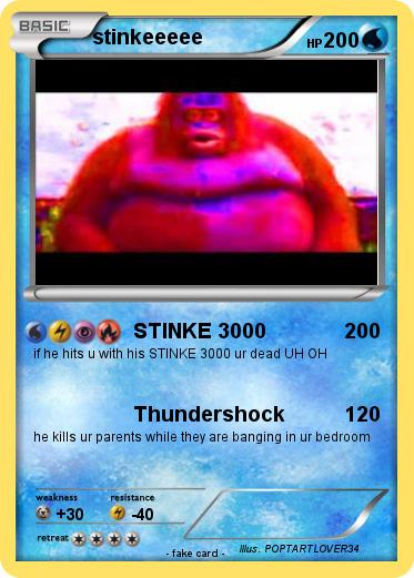 Pokemon stinkeeeee