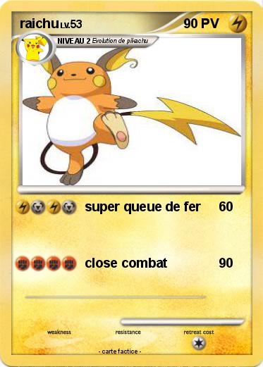 Pokemon raichu