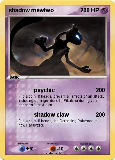 Pokemon shadow mewtwo