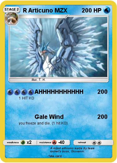 Pokemon R Articuno MZX
