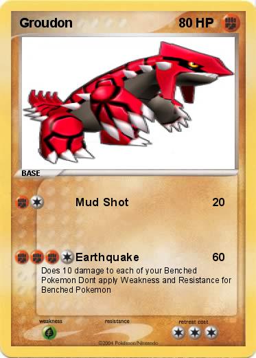 Pokemon Groudon