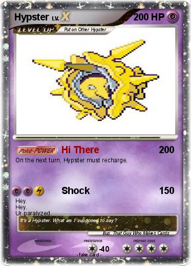 Pokemon Hypster